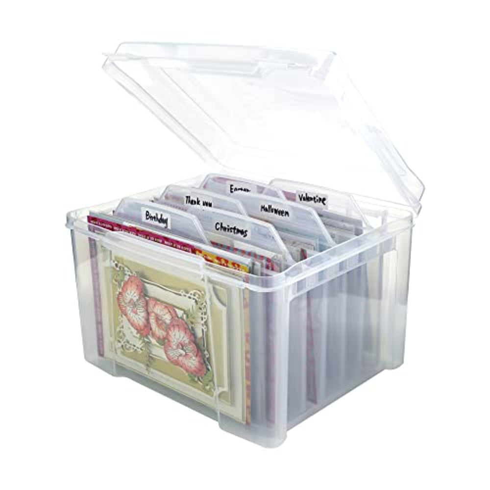 Universal Crafts Card Keeper Storage Box | CraftOnline