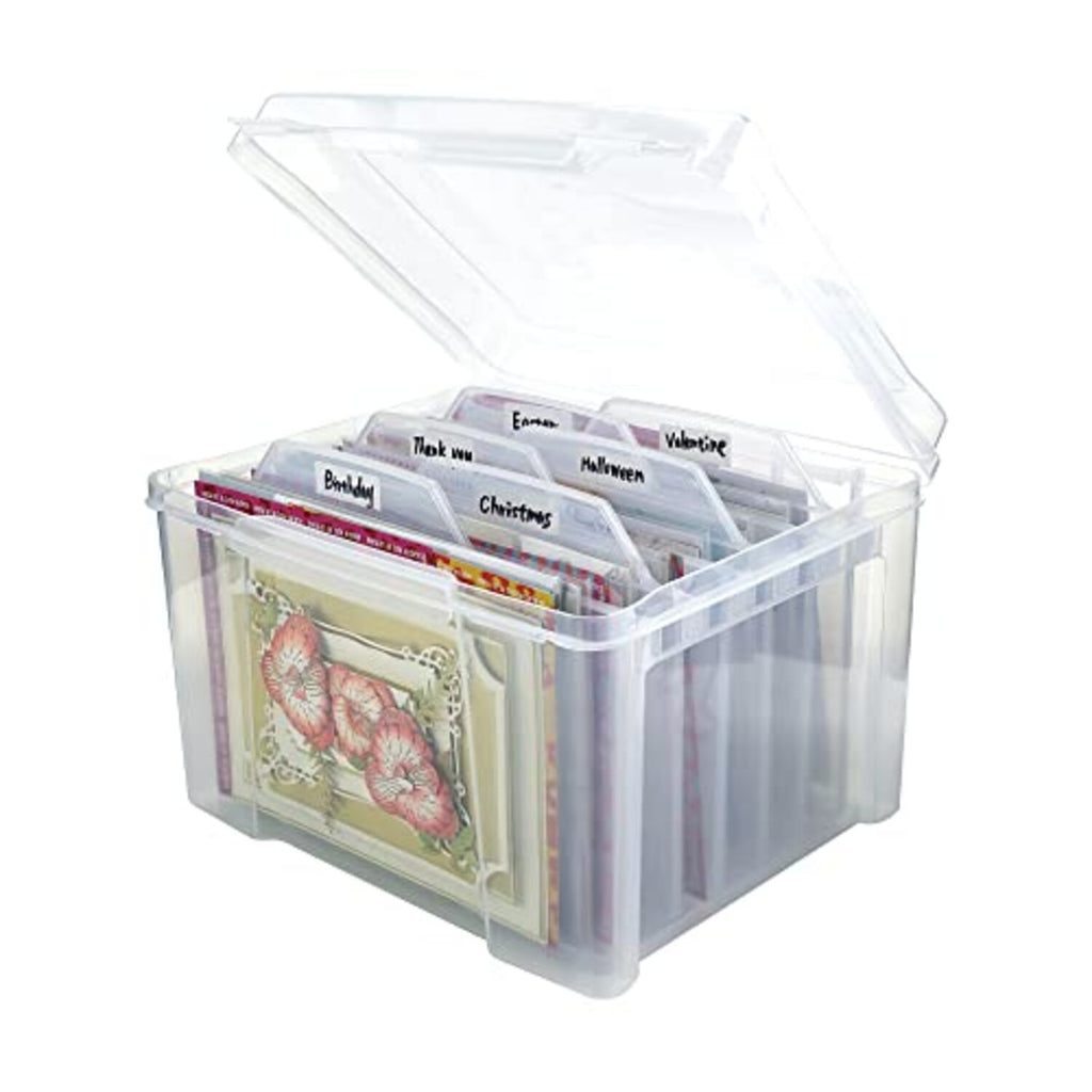 Universal Crafts Card Keeper Storage Box | CraftOnline