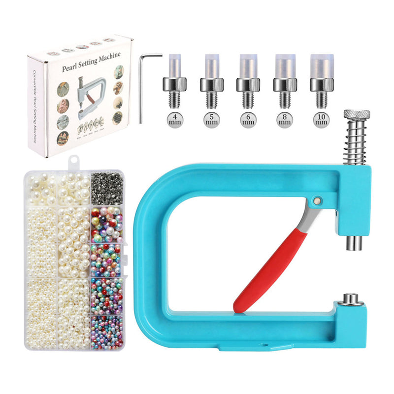 Universal Crafts Pearl Beads Setting Kit Blue | CraftOnline