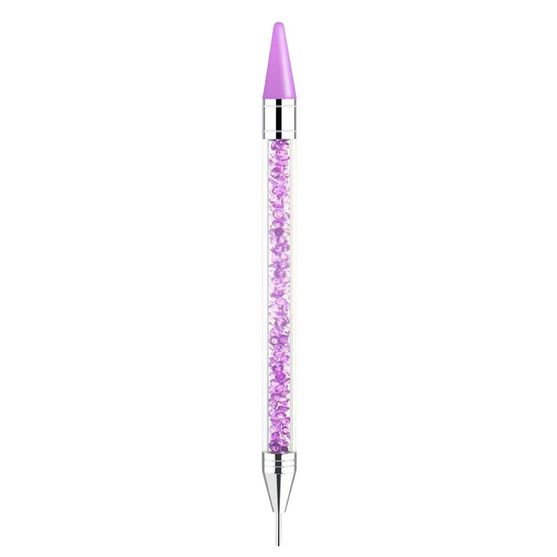 Universal Crafts Rhinestone Pick Up & Placement Tool - Wax Head Replacement 4 Pack - Purple
