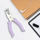 Universal Crafts Soft Grip Craft Punch - 6mm Circle - Lilac