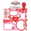 Everett Rd. Valentine Sticker Sheets 2 designs, 12 sheets*