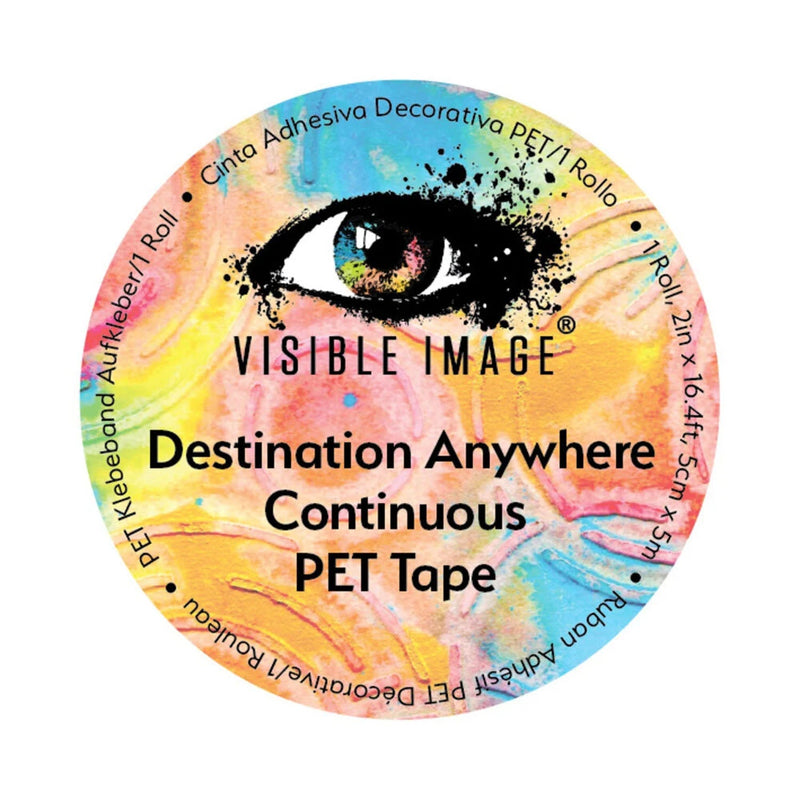 Visible Image Tomorrow's Memories PET Tape - Destination Anywhere Continuous