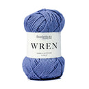 Fiddlesticks Wren 8ply Cotton Yarn 50g - Cornflower