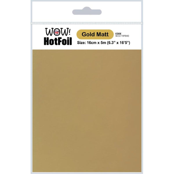 WOW! Hot Foil - Gold Matt