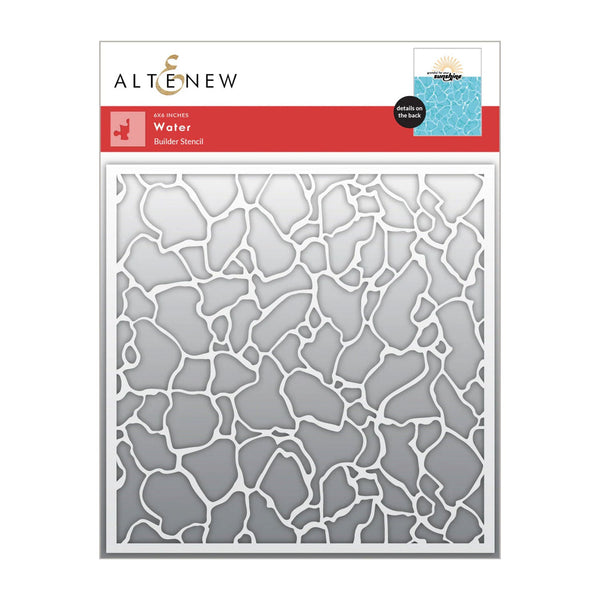 Altenew Water Builder Stencil