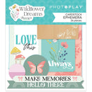PhotoPlay Ephemera Cardstock Die-Cuts Wildflower Dreams*