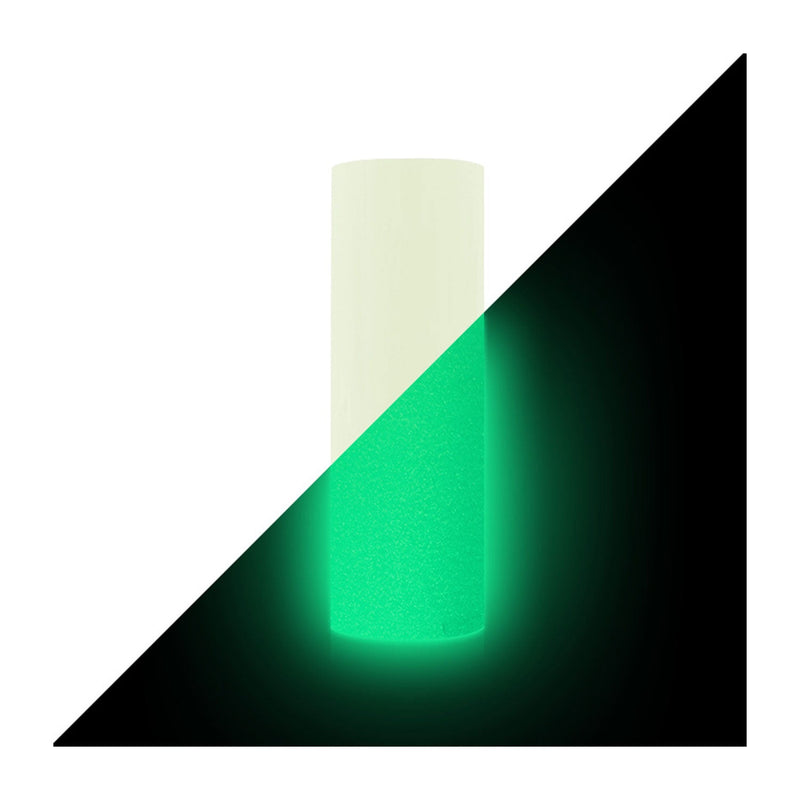 Poppy Crafts Heat Transfer Puffy Vinyl - Glow In The Dark - White/Green*