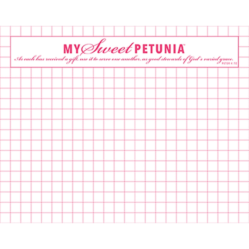 My Sweet Petunia Grid Paper Pad 6" x 4.75"*