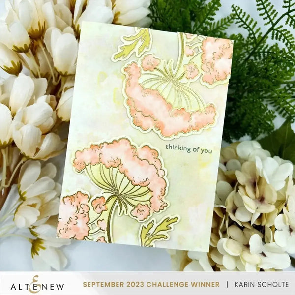 Altenew Warm & Fuzzy Outline Stamp Set*