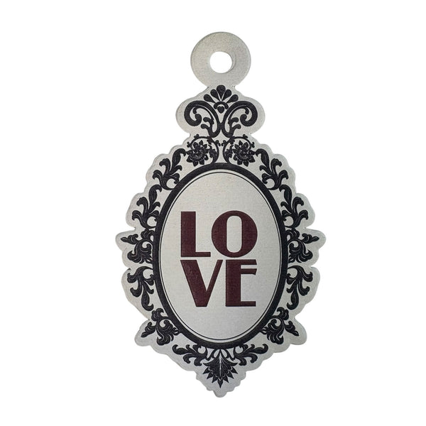 We R Memory Keepers Embossed Die-Cut Tag - Love