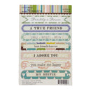 Webster's Pages Mini Messages -Sentiment Stickers - Best Friends