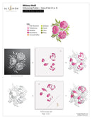 Altenew Whimsy Motif Botanical 3D Embossing Folder