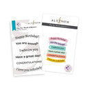Altenew One-Go: Words & Banners Stamp & Die Set
