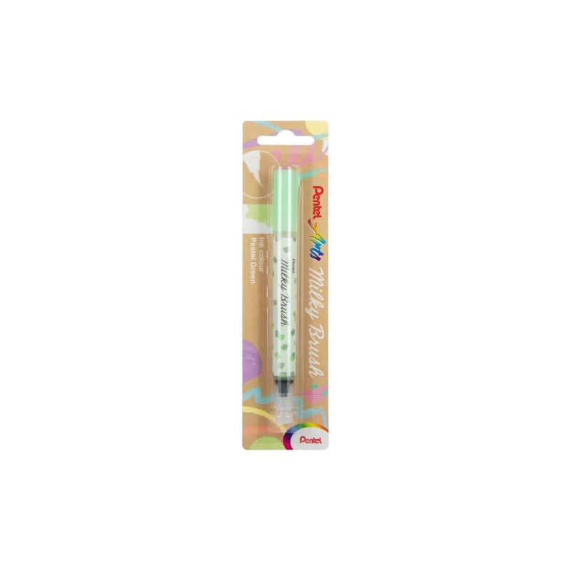 Pentel Arts Milky Brush Pen - Pastel Green*
