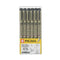 Sakura Pigma Micron Assorted Pens 6/Pkg - Black Set