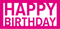 Poppy Crafts Cutting Dies #988 - Happy Birthday