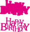 Poppy Crafts Cutting Dies #991 - Happy Birthday