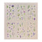 Poppy Crafts Natural Sticker Pack - Mixed Purple Flowers
