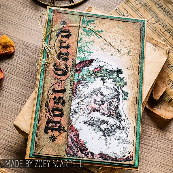 Tim Holtz Cling Stamps 7"X8.5" Mini Holidays