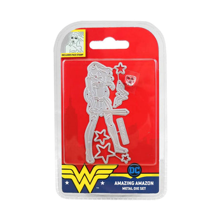 DC Comics Die & Face Stamp - Wonder Woman - Amazing Amazon  LIMIT 1 PER ORDER