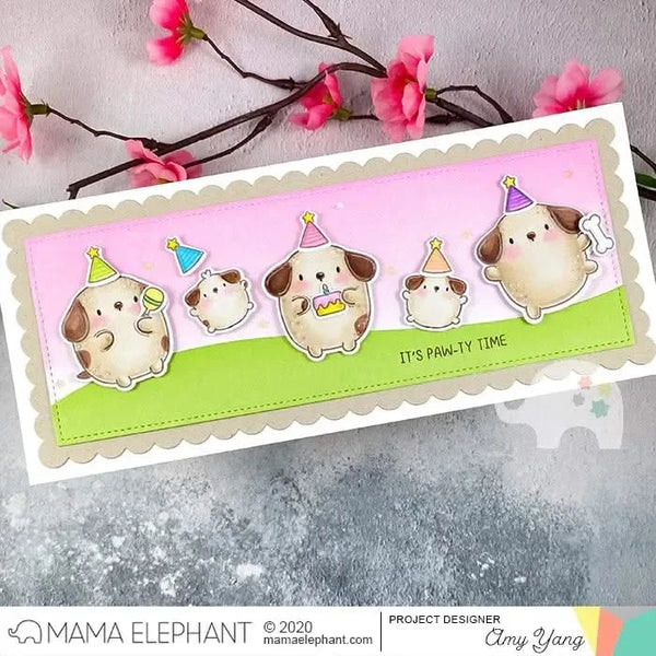 Mama Elephant Stamp Set 4in x 6in - Zodiac Dog*