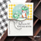 Colorado Craft Company Clear Stamps 4"X4" Peas Forgive Me-By Anita Jeram*