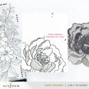 Altenew Magical Peony Simple Colouring Stencil Set