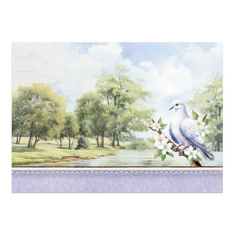 Hunkydory Beautiful Birds Deco-Large Set - Delightful Dove