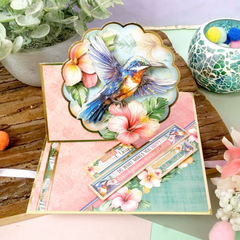 Hunkydory Beautiful Birds Deco-Large Set - Humming Bird