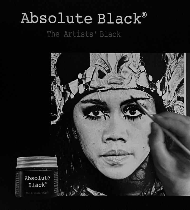 Absolute Black Acrylic Paint 40 ml