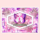 Lisa Horton Crafts - Muse & Maker Collection - Clear Photopolymer Stamps - Blotted Script