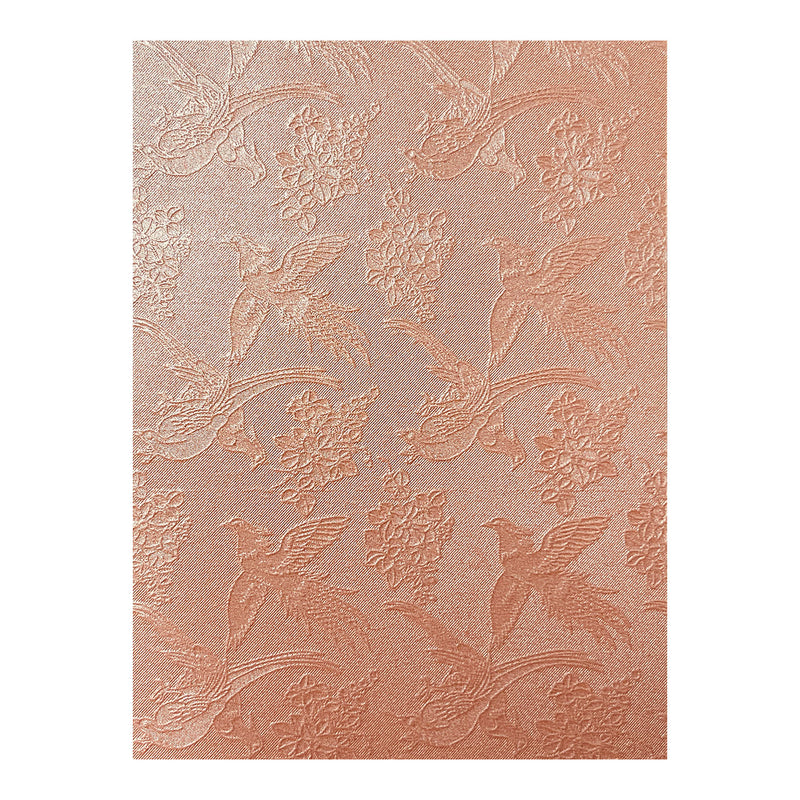 Poppy Crafts Letter Size Premium Textured Cardstock 10 Pack - Blush Birds