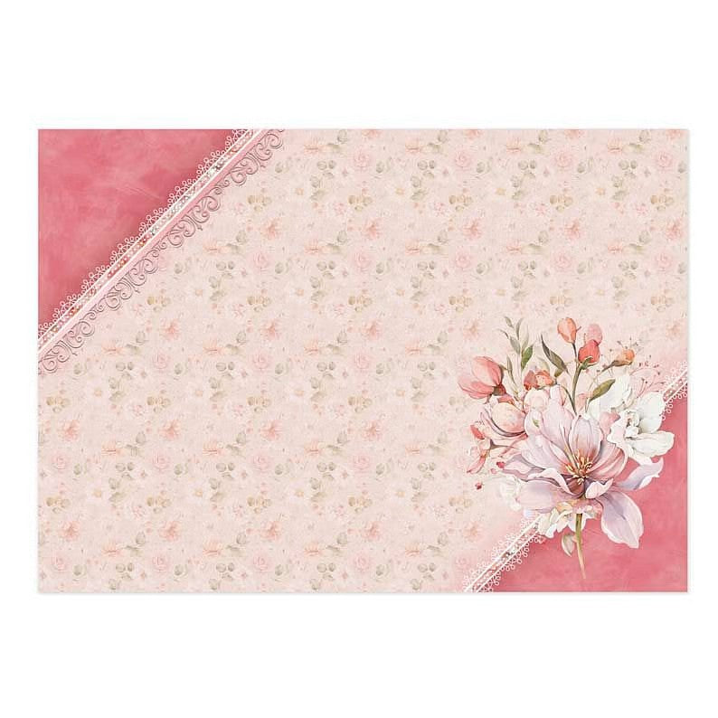 Hunkydory Blushing Blossoms Luxury Topper Set - Flourishing Florals