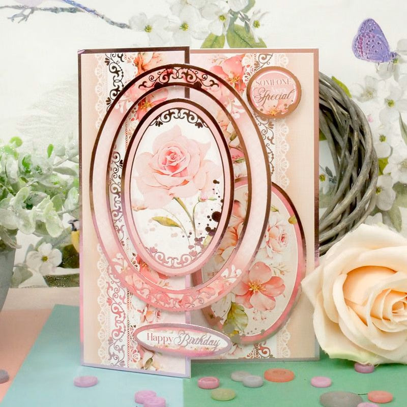 Hunkydory Blushing Blossoms Luxury Topper Set - Rosy Moments