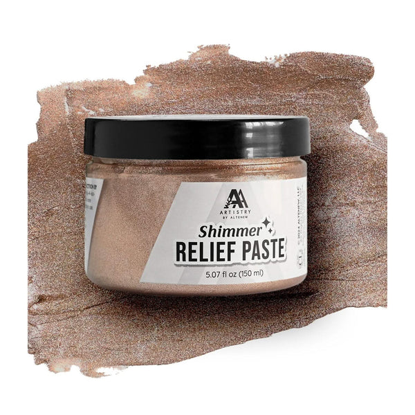 Altenew Shimmer Relief Paste - Brown Moonstone