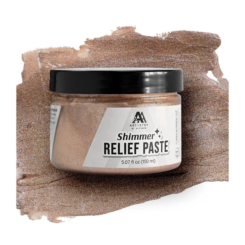 Altenew Shimmer Relief Paste - Brown Moonstone