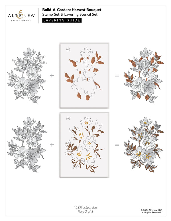 Altenew Build-A-Garden: Harvest Bouquet