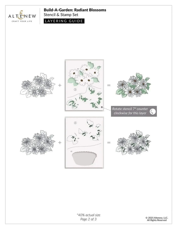 Altenew Build-A-Garden: Radiant Blossoms