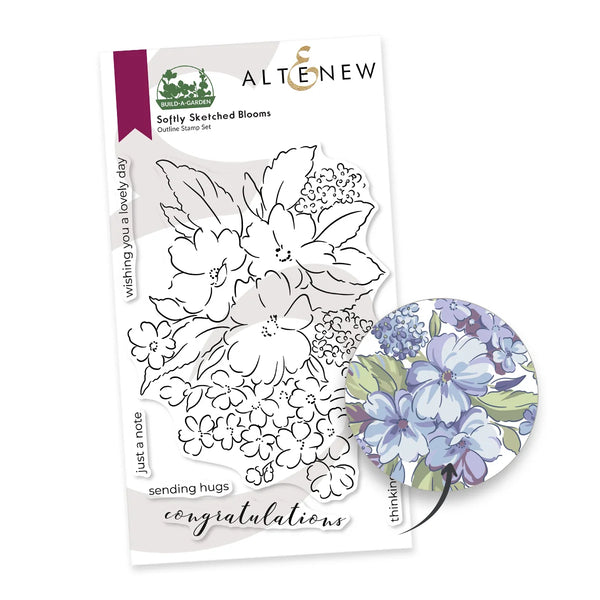 Altenew Build-A-Garden: Softly Sketched Blooms