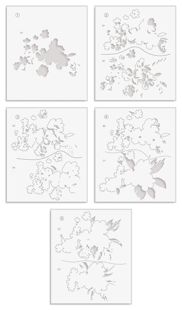 Altenew Build-A-Garden: Softly Sketched Blooms