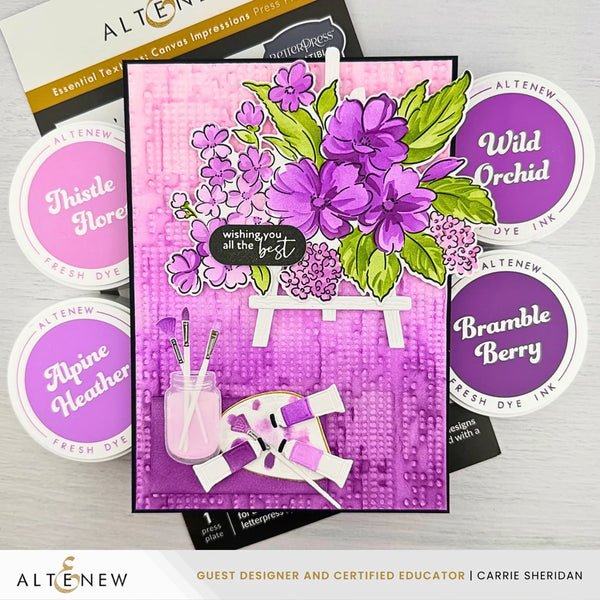 Altenew Build-A-Garden: Softly Sketched Blooms
