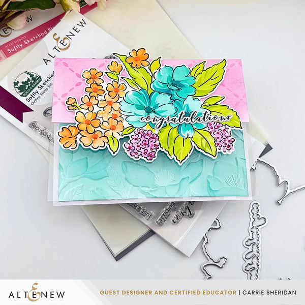 Altenew Build-A-Garden: Softly Sketched Blooms