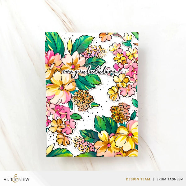 Altenew Build-A-Garden: Softly Sketched Blooms