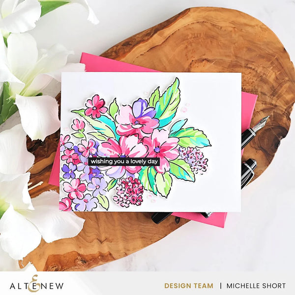 Altenew Build-A-Garden: Softly Sketched Blooms