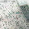 Poppy Crafts Natural Sticker Pack - Soft Vines