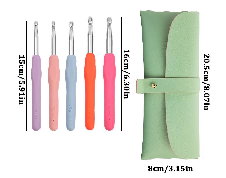 Poppy Crafts Crochet Hook Set & Accessories - Pastel Beige*