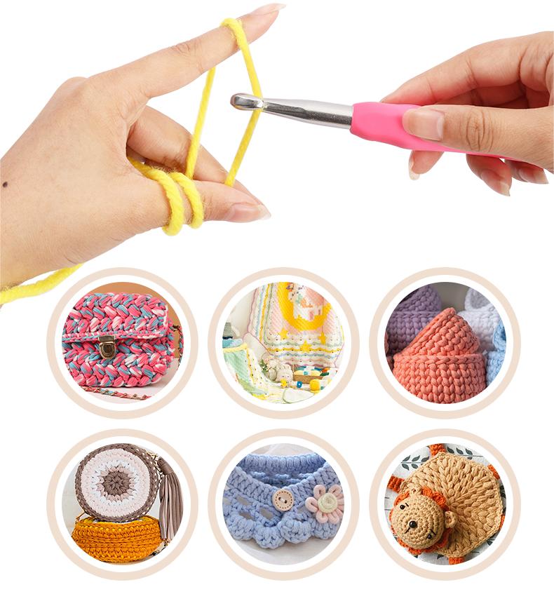 Poppy Crafts Crochet Hook Set & Accessories - Pastel Beige*