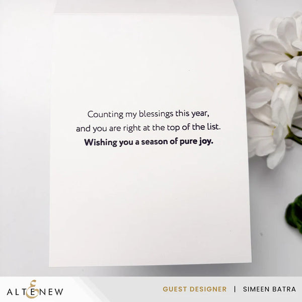 Altenew Holiday Messages Stamp Set