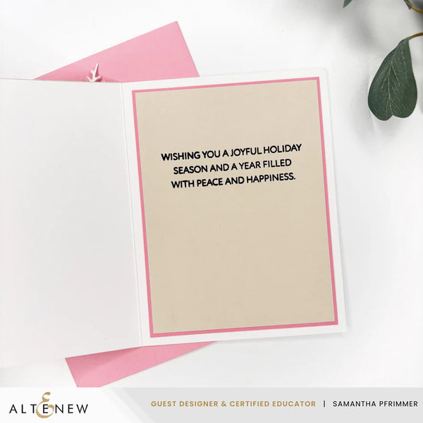 Altenew Holiday Messages Stamp Set